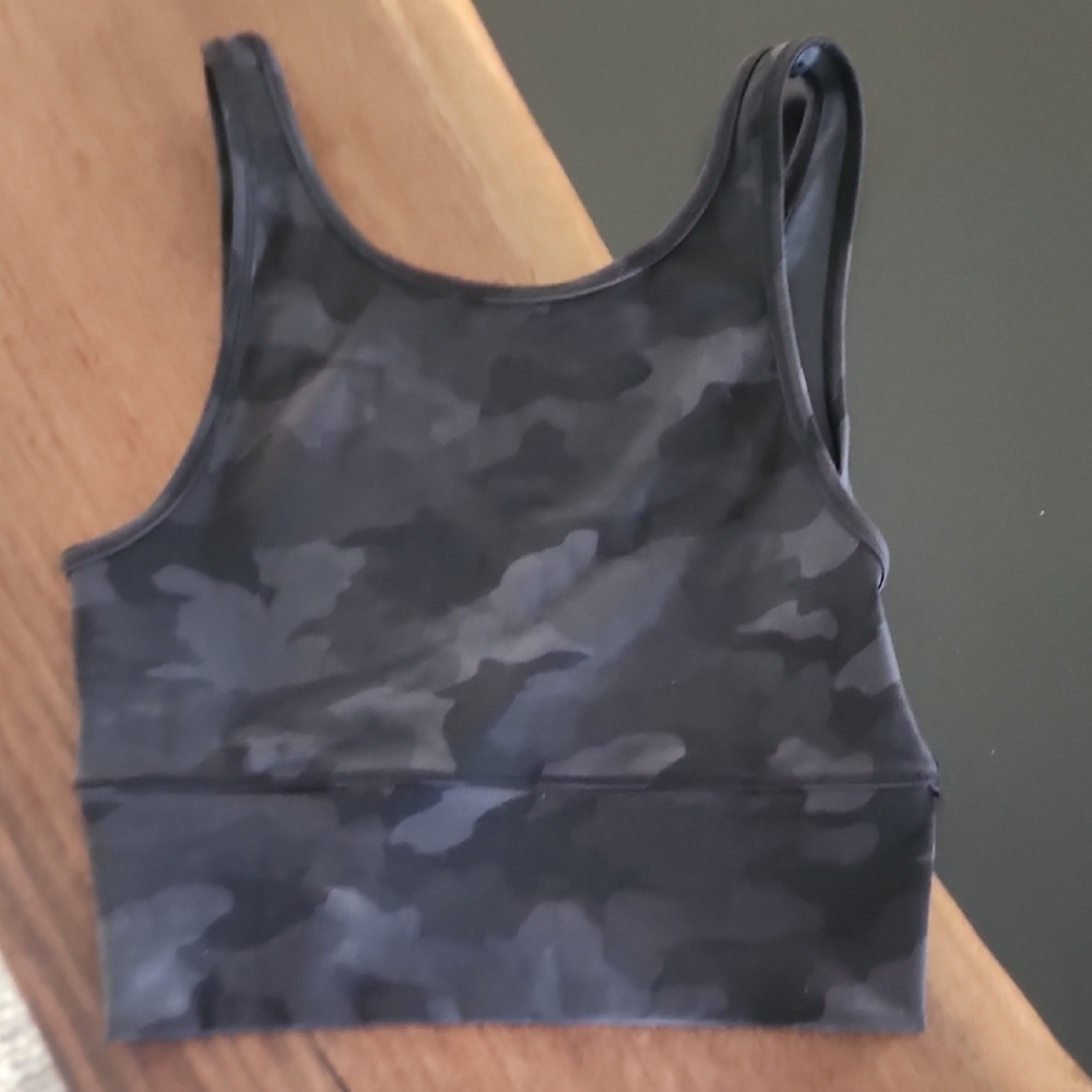 Camo Print Sports Bra